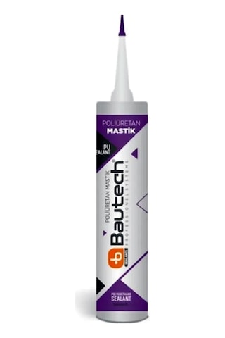 Bautech Poliüretan Mastik Beyaz 310 Ml Beyaz