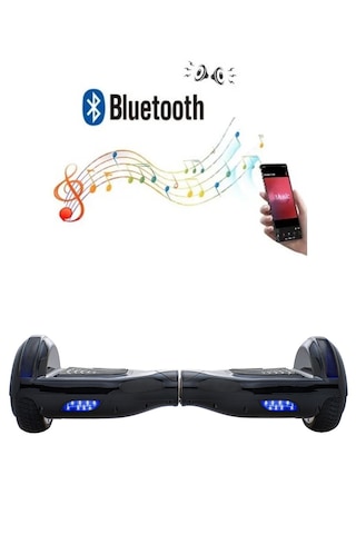 Citymate Hoverboard Elektrikli Kaykay Bluetooth 6.5 Siyah