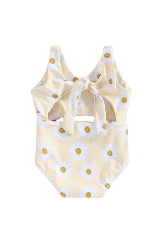 Tek Parça Çiçekli Model Bebek Yüzme Mayo