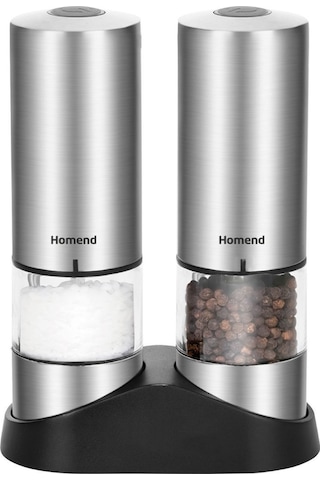 Homend Grindgo 6003h Şarjlı Baharat Değirmen Seti