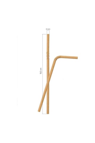Kraft Kağıt Pipet 19,5 Cm 25 Adet Diğer