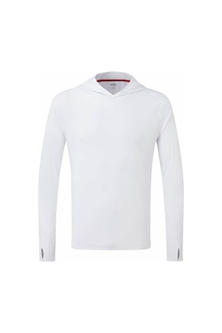 Gill GILL UV TEC HOODY Beyaz