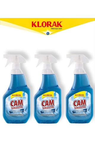 Cam Temizleyici 925 Ml 3 Adet