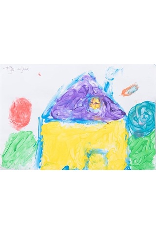 Creall Fingerpaint Mor 250ml