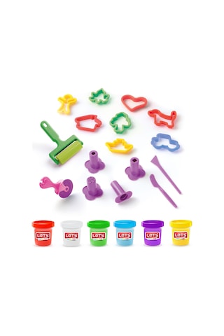 Let's Funny Eğitici Modelleme Oyun Hamuru Seti 22 Parça L9006