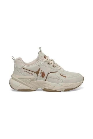 U.s. Polo Assn. İsabella Unisex Spor Ayakkabı Ckr00999 Bej