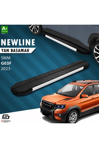 S-dizayn Swm G03f Newline Aluminyum Yan Basamak 193 Cm 2023 Üzeri A+ Kalite