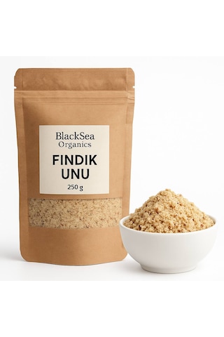 Blacksea Organics Doğal Katkısız Saf Fındık Unu 250 G