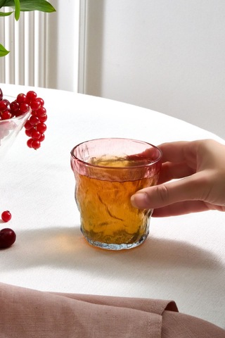 Karaca Glacier Su Bardağı 287 Ml Mavi Pembe