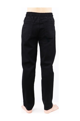 Hçm Çocuk Unisex Okul Pantolonu Beli Lastikli Siyah