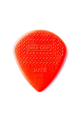 Jim Dunlop Max-grip Jazz Iıı Nylon Red Pena