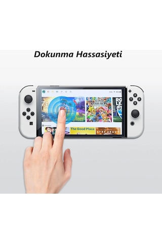 Nintendo Switch Oled 7 İnç Ekran Koruyucu Nano Oyun Konsolu