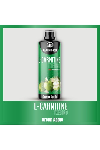 L-carnitine Thermo - Yeşil Elma Aromalı - 3000 Mg L-karnitin - 1000 Ml - 40 Servis