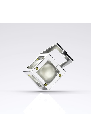 Canlı Istiridyede Sitrin Küp Inci Kolye Aaa Kalite Akoya