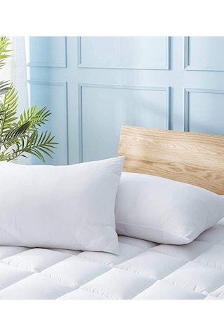 Elyafsepeti Dört Köşe Lastikli Kapitoneli Yün Dolgulu Uyku Pedi