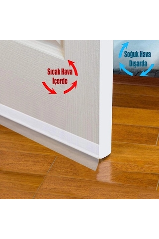 3 Metre Kapı Pencere Rüzgar İzolasyon Bandı Renkli