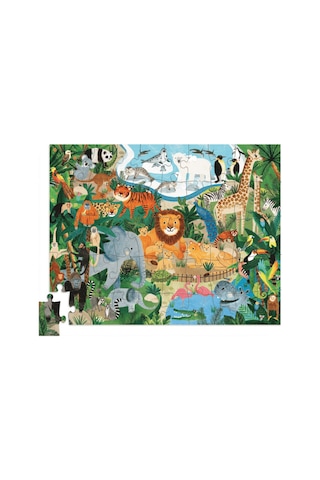 Crocodile Creek Puzzle - 50 Parça - Zoo