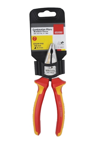 Ceta Form 160 Mm 1000 Volt Vde İzoleli Polisajlı Kombine Pense G10-48-0160