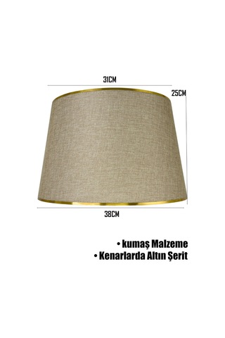 Kumbeji Gold Şeritli Lambader Şapkası Kumbeji