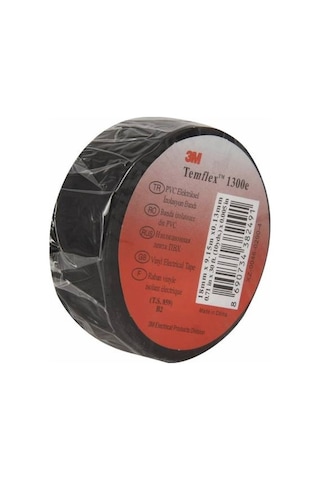 3M Temflex Elektrik Bantı İzole Bant Siyah
