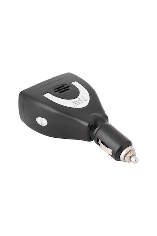 Lemestar Araç İçin Entegre Usb Çıkışı 75w 12v Dc'den 220v Ac'ye Dönüştürücü, Modifiye Sinüs Dalga, Taşınabilir Elektrik Aleti