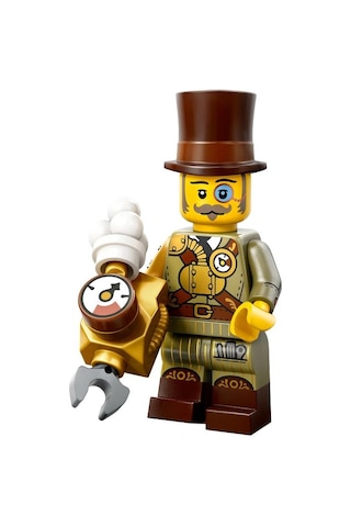 Lego Minifigür 71048 Seri 27 - 12 Steampunk Inventor