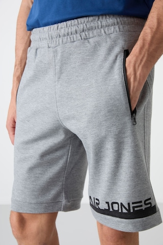 Air Jones Tommy Life Albie Gri Melanj Standart Kalıp Erkek Şort - 81241 GRI MELANJ