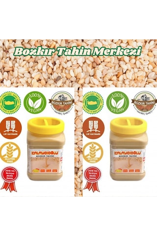 Bozkır Tahin Merkezi Beyaz Tahin 935 Gr X2 Adet Katkısız &gluten İçermez
