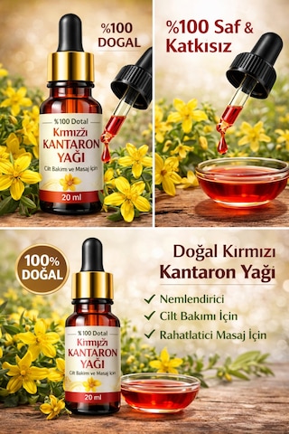 Kırmızı Kantaron Yağı 20 ML