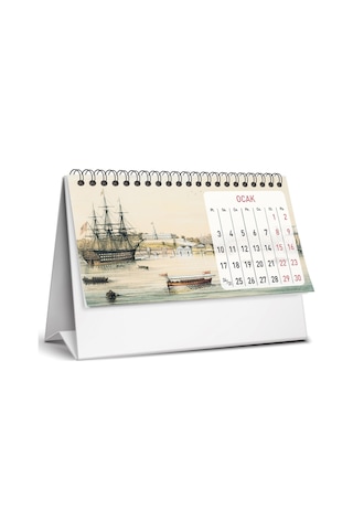 Keskin 13.5x20 Cm 2022 Üçgen Masa Takvimi Mtk-802 Gravür