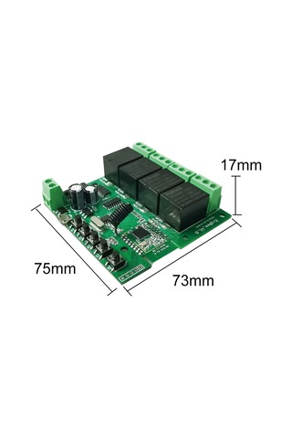 Teltree 4 Yollu Zigbee Akıllı Anahtar Modülü - Tuya/ewelink Uyumlu, Akıllı Telefon Kontrolü, Zamanlama Ve Ses Komutu Desteği Dc5v/7-24v 1-gang