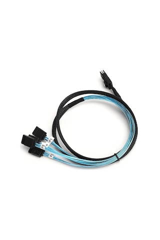 Mini-sas-sata-4-sata Kablo, Yüksek Frekanslı Mini-sas-sata Ters Kablo, 36 Kutuplu, Farklı Boyutlardaki Sabit Diskler İçin