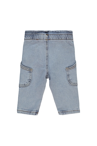 Civil Baby Kız Bebek Kot Pantolon 6-18 Ay Açık Mavi (516129470)-6-9 Ay Açık Mavi