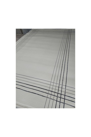 Black Serisi 200x290 6m2 Akrilik Dokuma Halı Siyah Krem