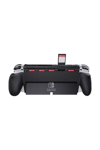 Nintendo Oled Ek Oyun Kart Depolama Alanlı Rubber Grip