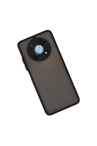 Huawei Nova Y90 Kılıf Montreal Silikon Kapak - Siyah Düz Renkli
