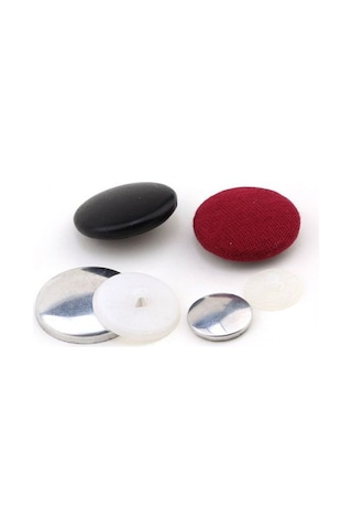 28 No 18mm 1000ad Kumaş Kaplama Düğme Basma Kapsül Ve Kalıbı Seti