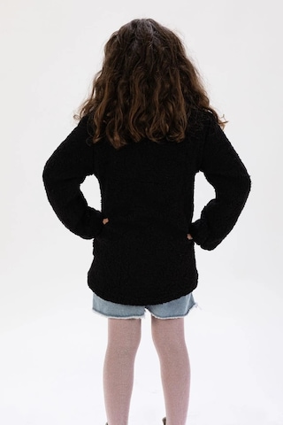 Mnk Baby & Kids Kuzu Polar Kumaş Kışlık Çocuk Mont Mnk0652 Siyah