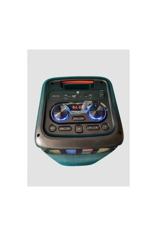 Büyük Boy Hoparlör Kablolu Ve Kablosuz Mikrofonlu Şarjlı Bluetooth Speaker Taşınabilir Hoparlör