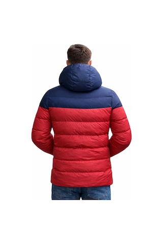 Nike Sportswear Synthetic Down Spor Jacket Erkek Suitici Şişme Spor Ceket Mavi Kırmızı Kırmızı