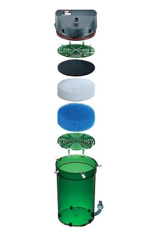 Eheım Classic 600 Dış Filtre 2217-02 Musluklu 180-600l Akvaryumlar İçin 1000 L/h