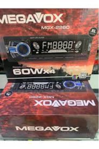 Megavox Mgx-22600 4x60v Çıkış Aux Bluetooth Usb