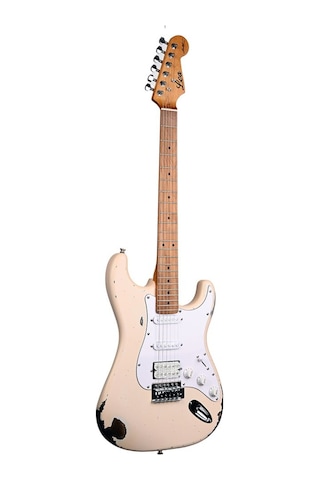 Lea Rlc-100 Sp Limited Edition Heavy Relic Elektro Gitar Shell Pink