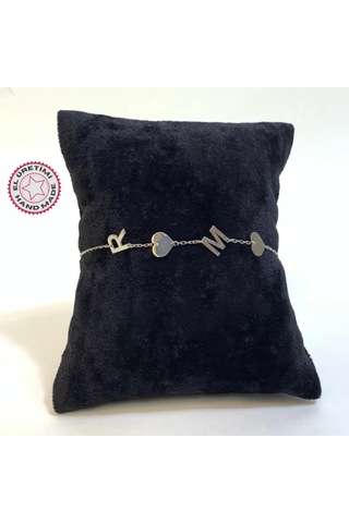 Uretti - Mehtap 4435 - El Yapımı 925 Ayar Gümüş Halhal Gümüş