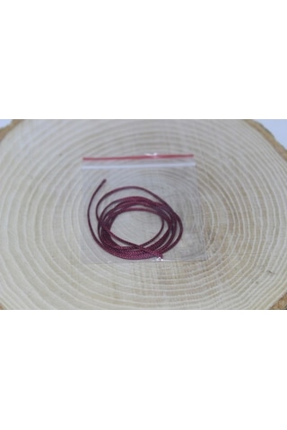 Paraşüt Ipi Bordo 0.8Mm / 5 Metre (0.8Mm Ve Üzeri Taşlar Için)