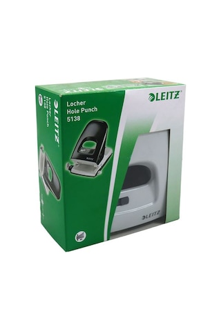 Leitz 40 Sayfalık Gri Delgeç 5138 Gri