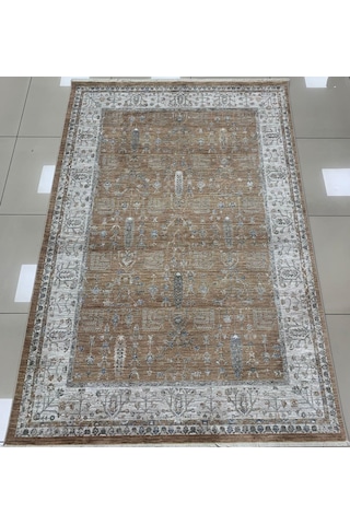 Merinos Halı Valeria 91001 020 Serisi Salon Oturma Yatak Odası Halısı Kahve