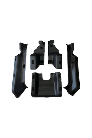 Ferrous Autoaccessories Dacia Duster İle Uyumlu Oem Halı Koruma Kapağı Kapı Eşiği Plastiği 2018 Ve Üstü