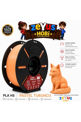 Generic Pla Hs Hyper Speed Filament Pastel Turuncu 1.75 Mm 1000 Gr