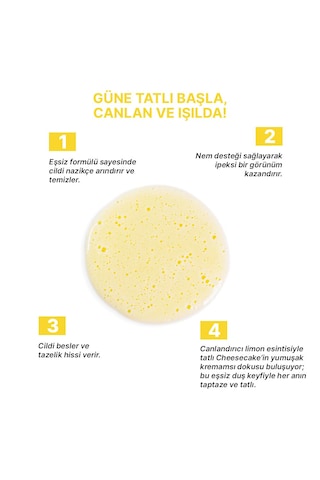 Nemlendirici Ve Besleyici Limon Cheesecake Duş Jeli 400 Ml